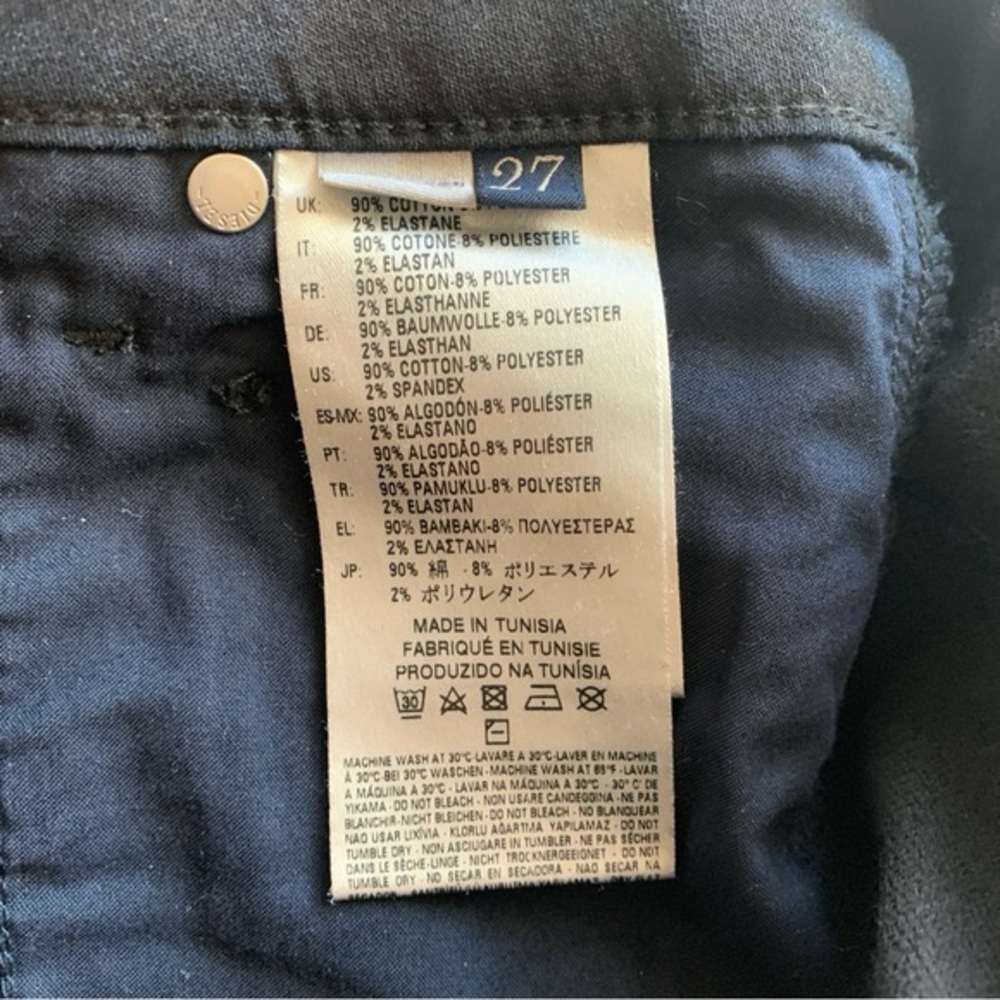 Diesel Fayza Crop Barrel Leg Jean - Picture 9 of 10